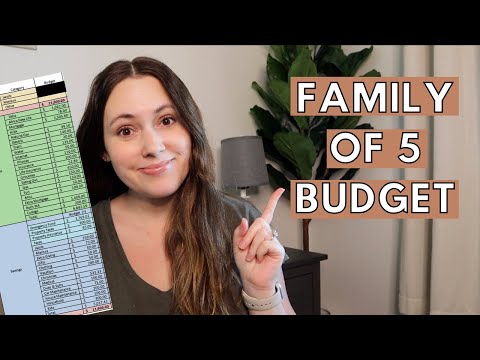 Family of 5 Budget | January 2025 Budget With Me