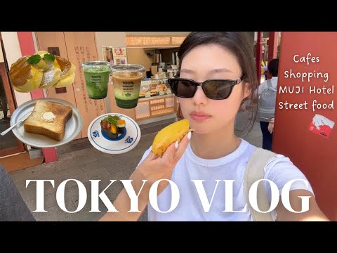 Japan Vlog | Shopping in Tokyo, Street Food, Cafe Hopping