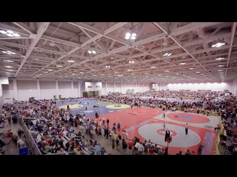 NHSCA High School Wrestling Championship Timelapse