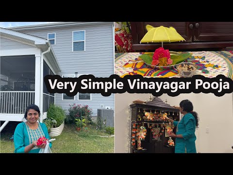 💥Americaல எங்க வீட்ல🏡விநாயகர் சதுர்த்தி💢~Vinayagar Chathurthi Celebration~Family Traveler TamilVLOG