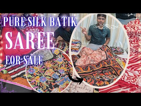 সিল্ক এ বাটিক আর বাটিক...আর কত🤩|Batik Print Saree | Batik Pure Silk Sarees | Batik Print Silk Sarees