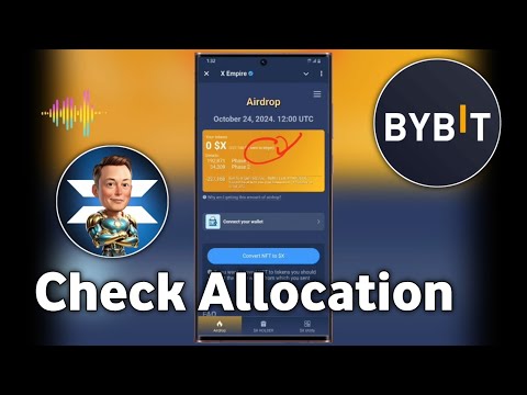 How to check my x empire token on bybit - X Empire Airdrop