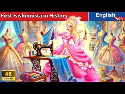 The First Fashionista in History 👗 Marie Antoinette🌛 Fairy Tales in English @WOAFairyTalesEnglish