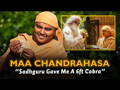 MAA CHANDRAHASA & 6ft 🐍 Cobra |Sadhguru's Guidance | ON THE PATH OF DIVINE | Isha Foundation