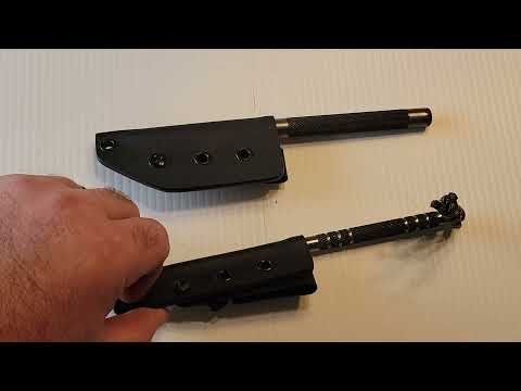 DIY self defense spikes made from harbor freight punches