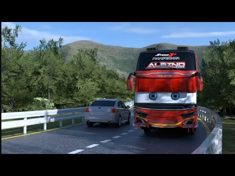 AGRO THE RED BUS" BERKENALAN DENGAN KARAKTER LAIN"| BUS MANIA