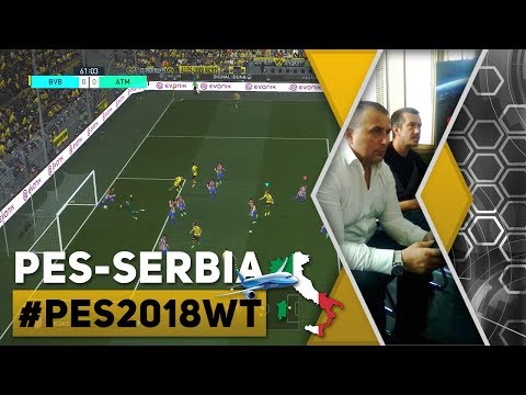 PES 2018 WT | Full Manual Gameplay | Borussia Dortmund (FM) vs Atlético Madrid (FM)