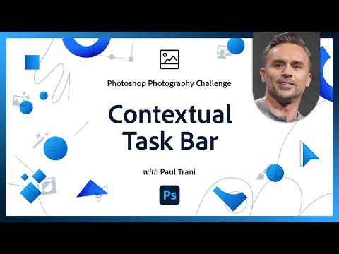 How To Use The Contextual Task Bar | Photoshop Photo Editing Challenge