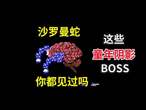 【沙罗曼蛇】【Salamander】这些童年阴影boss你都见过吗——小时候当恐怖游戏玩