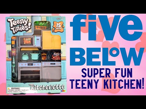 A Kitchenette of Fantasic! | Teeny Tinies Teeny Kitchenette | 5 Below Toys | Adult Collector Review