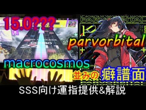 [チュウニズム] 超癖譜面 parvorbital SSS向け運指提供&解説