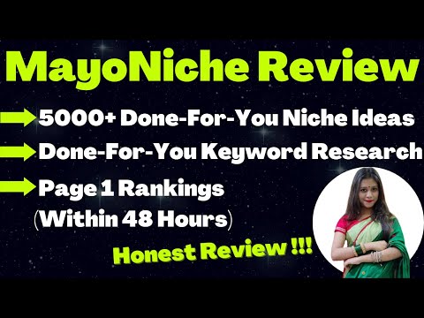 MayoNiche Review - Best SEO Weapon for Traffic