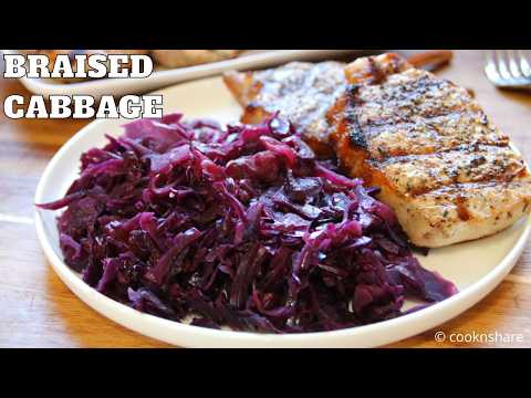 Simply Delicious Red Braised Cabbage - Midweek Winner