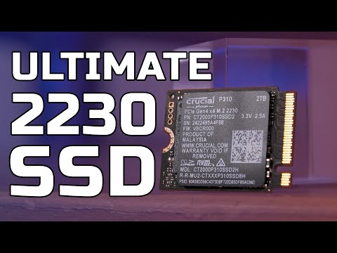 Crucial P310 2230 Gen4x4 M.2 NVMe SSD Review - The BEST Steam Deck/ROG Ally/Handheld SSD