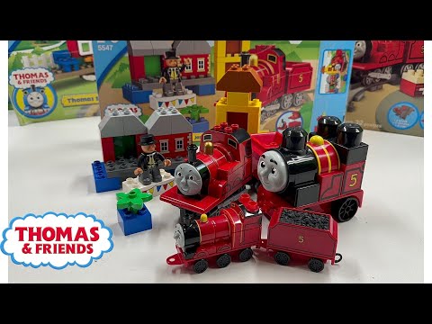 James Celebrates Sodor Day - with Sir Topham Hatt - LEGO DUPLO Train 5547