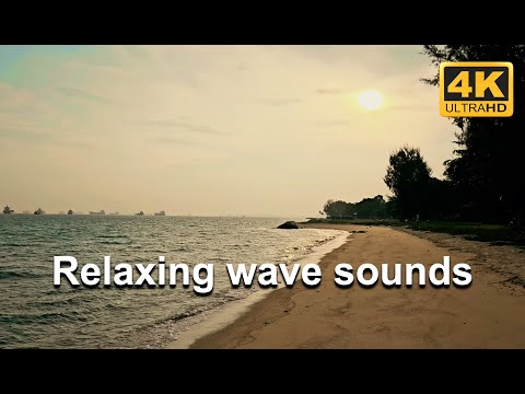 Relaxing Meditation Soothing Calming Peaceful Sleeping music | Beach waves 🌊