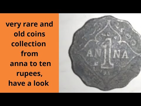 Old coins,1940's coins ana,1paisa..interesting video..