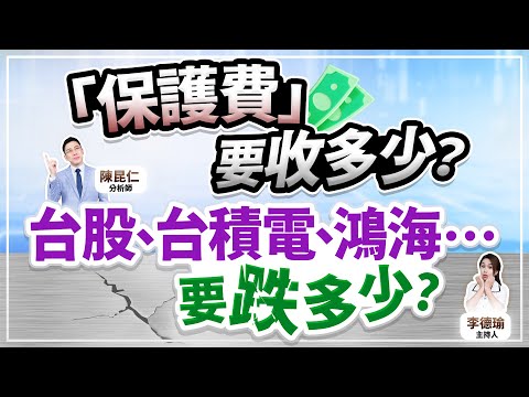 【「保護費」要收多少？台股、台積電、鴻海…要跌多少？】2024.10.29 台股盤後 (CC字幕)