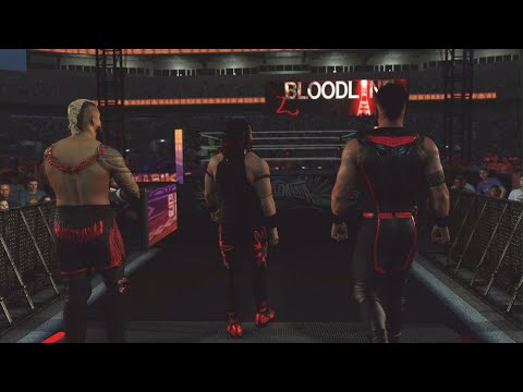 The Bloodline vs The Shield reunited