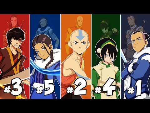 Ranking the Most Powerful Members of Team Avatar