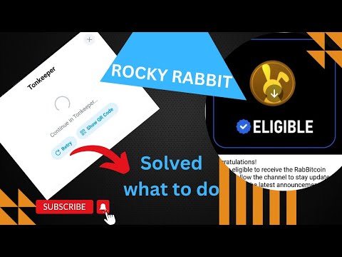 Rocky Rabbit: Eligibility task || wallet connection failed! Solved step by step #rocky #eligibility