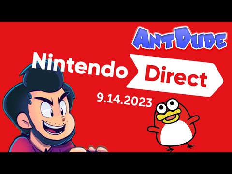 Nintendo Direct 9.14.2023 Watch Party w/ AntDude!