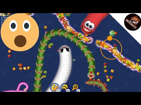 WORM ZONE IO | Epic Gameplay Beat Score 550,000+ Score #day7