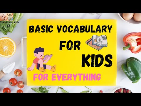 Vocabulary Words for Kids/ English Vocabulary for Kids/ Vocabulary Video/ Kids Education / For Kids