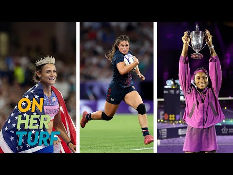 Coco Gauff, U.S. Women's Rugby make history | On Her Turf Top Moments in Women's Sports 2024, 10-8