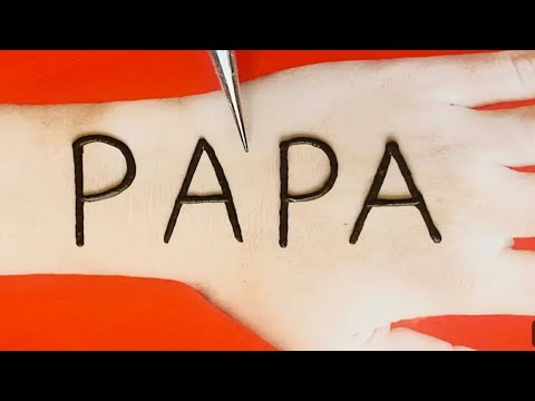 PAPA Name Mehndi Design | Easy mehndi design  for hand  | Mehndi design