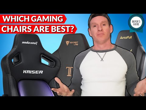 TOP 5 GAMING CHAIRS FOR 2025 - GAMING CHAIR BUYER'S GUIDE