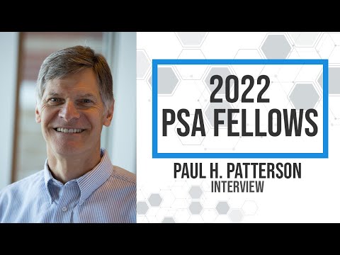 2022 PSA Fellow Video Biography: Paul H. Patterson