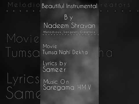 Beautiful Musical Short #nadeemshravan #roopkumarrathod#sameer #shorts #youtubeshorts #musiccomposer