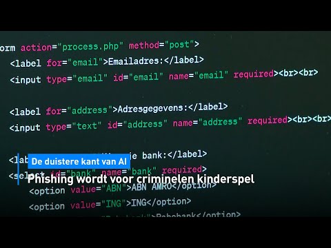 😰 De duistere kant van AI: phishing wordt voor criminelen kinderspel | Hart van Nederland