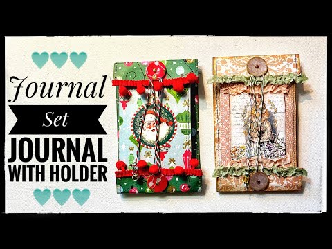 Journal Making - Holiday Gifts - Paper Pad Project #cathysgardenyoutubechannel