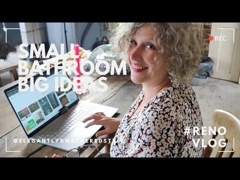 Small Bathroom Interior Design Ideas: Our Ensuite VLOG with Reclaimed Materials