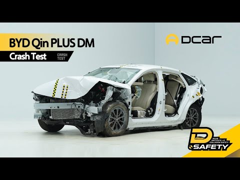 BYD Qin PLUS DM Crash Safety Test 秦PLUS DM 碰撞安全测试