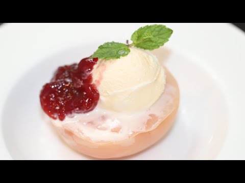 Easy! Cool! How to make pêche Melba