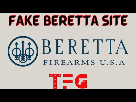 FAKE Beretta Firearms Site - TheFirearmGuy