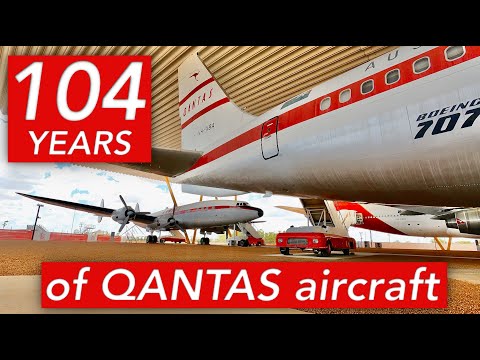 Guided tour through 104 years of QANTAS aircraft at the QANTAS Founders Museum in Longreach