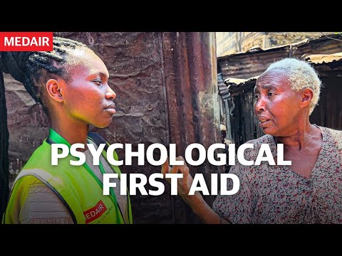 Kenya flooding response - Medair and Age Watch provide Psychological First Aid