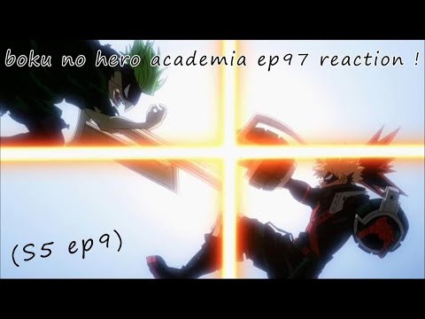 SNIFFIN UP SMARTIES LIKE CRACK~boku no hero academia ep97 reaction ! (s5 ep9)