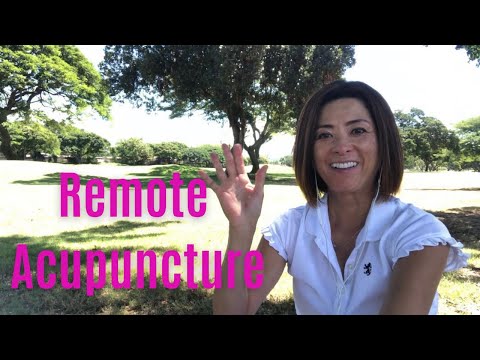 Remote Acupuncture for lower back pain (English subtitle)