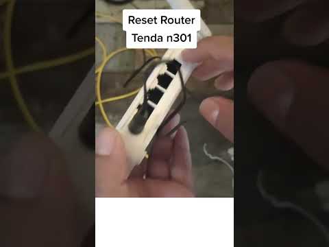 Reset Router Tenda N301