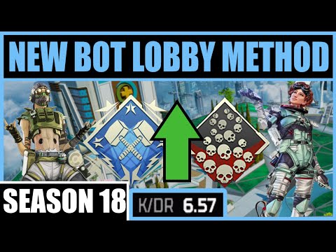 The ONLY WORKING WAY To Get Into BOT LOBBIES In Apex Legends SEASON 18