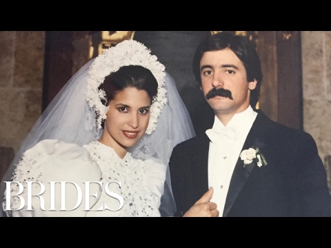 People Talk About Their Moms' Wedding Dresses | BRIDES