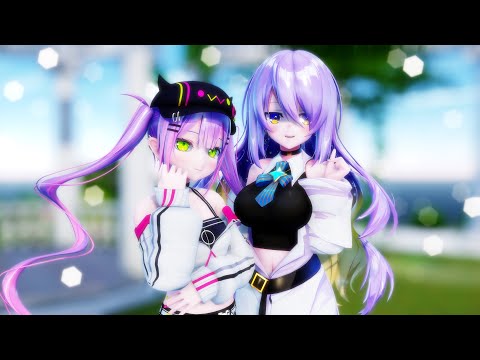 【hololive MMD】TOWA & MOONA / BAAM【4K／60FPS】