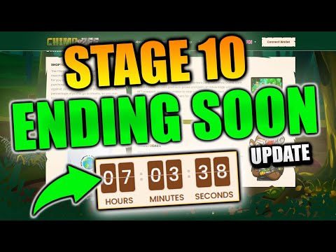 STAGE 10 ENDING SOON! LOWEST PRICE OF CHIMPZEE SILVER STAGES!