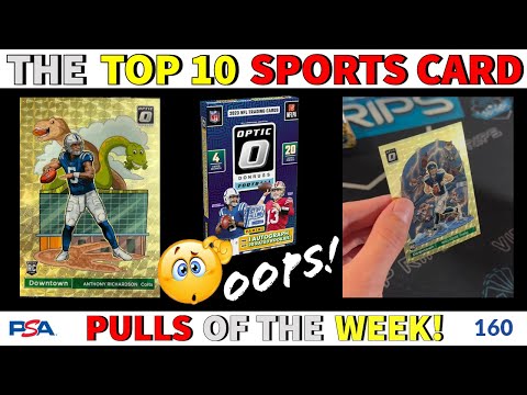 MANY OF THE TOP DOWNTOWNS HAVE ALREADY BEEN HIT! | TOP 10 SPORTS CARD PULLS OF THE WEEK | EP 160