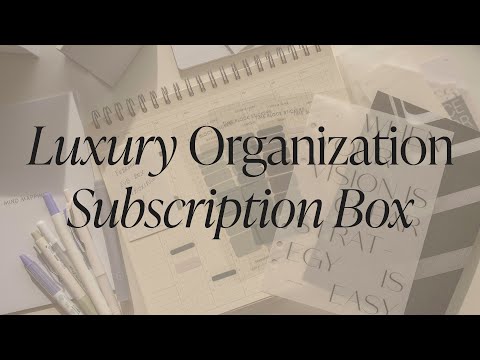 Organize In Style: Subscription Box Unboxing | February 2023 | Cloth & Paper